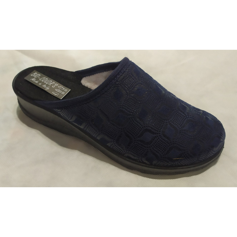 Ciabatta Blu/Nero